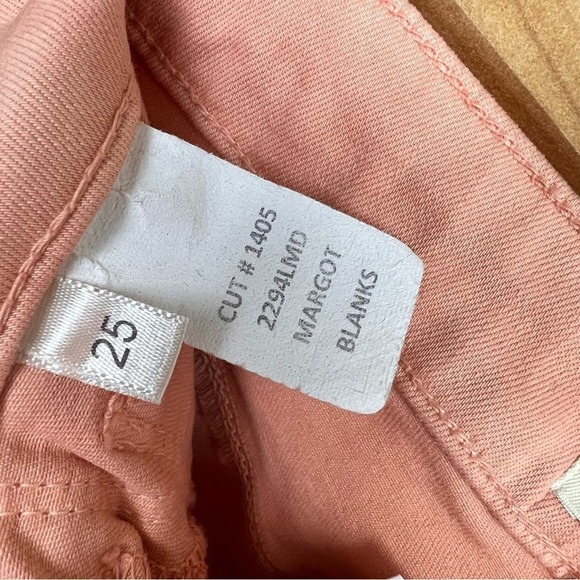 L'AGENCE Margot High Rise Skinny Jeans In Peach - Picture 2 of 5